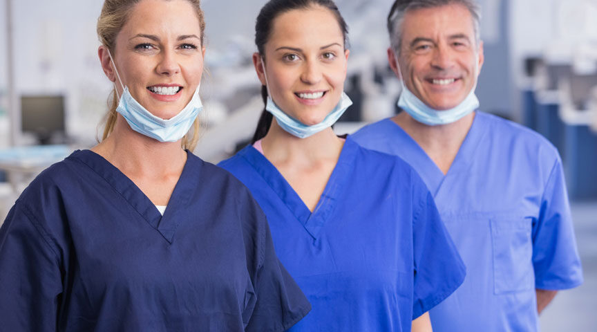 Dental office staff